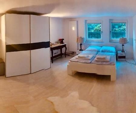 Souterrain Zimmer Mit Separatem Eingang Und Bad Düsseldorf Dış mekan fotoğraf